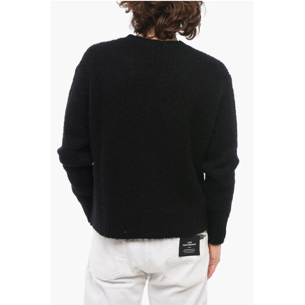 1989 Studio Solid Color Oversized Crewneck Sweater