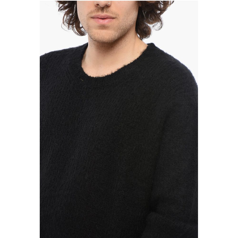 1989 Studio Solid Color Oversized Crewneck Sweater