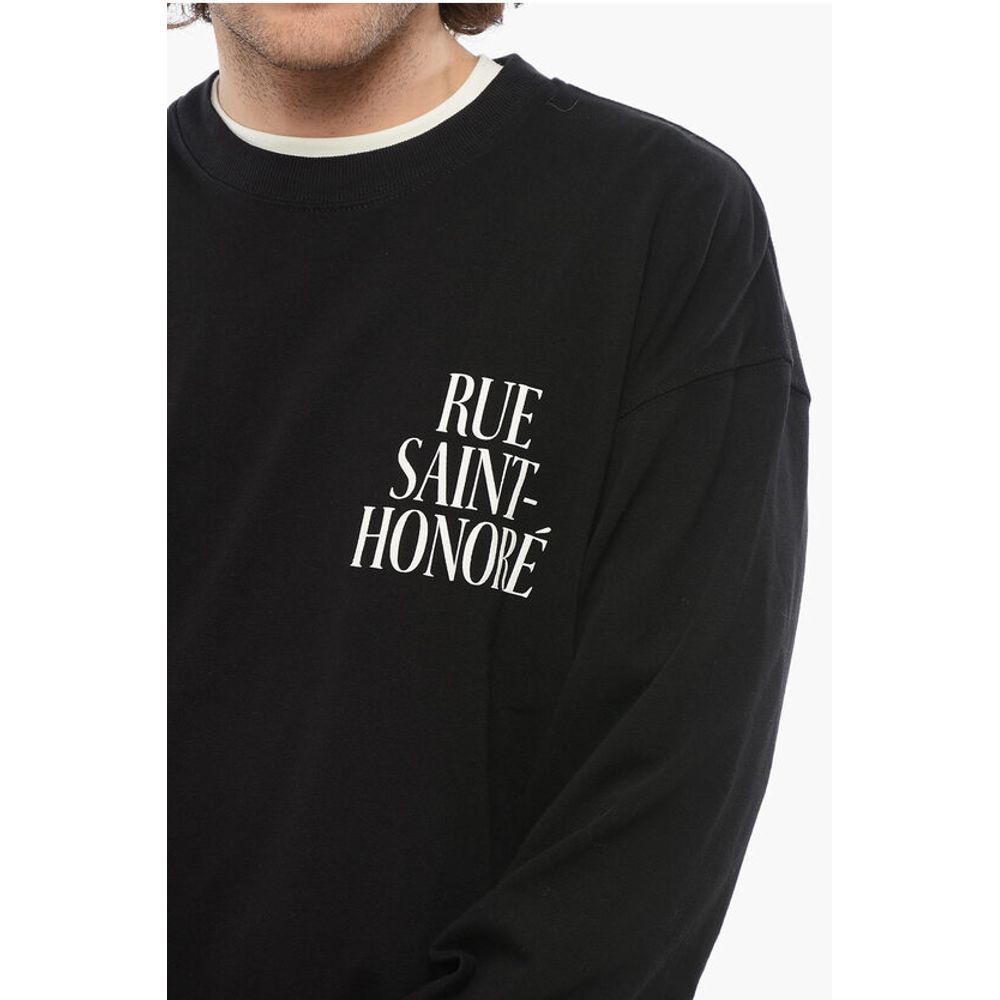 1989 Studio Long Sleeved RUE-SAINT-HONORE Crew-neck T-Shirt