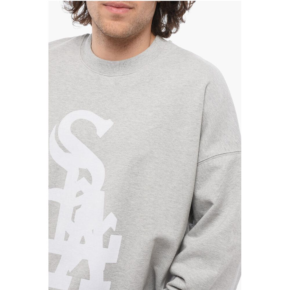 1989 Studio Brushed Cotton MIDWEST RELAXED Crew-neck Sweatshirt with Vel