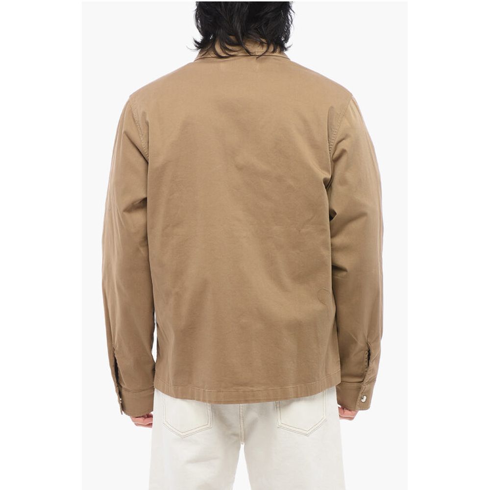 Department 5 Cotton Twill DRAGON Utility Overshirt with Snap Buttons