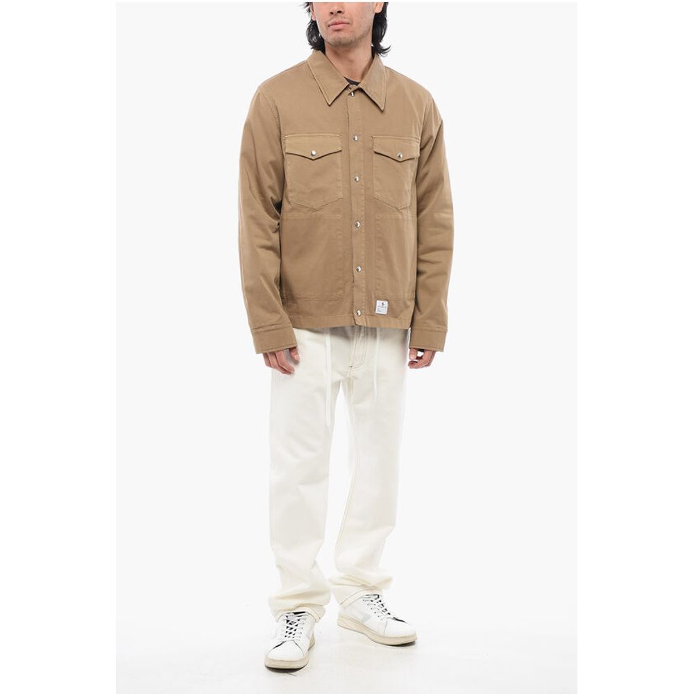 Department 5 Cotton Twill DRAGON Utility Overshirt with Snap Buttons