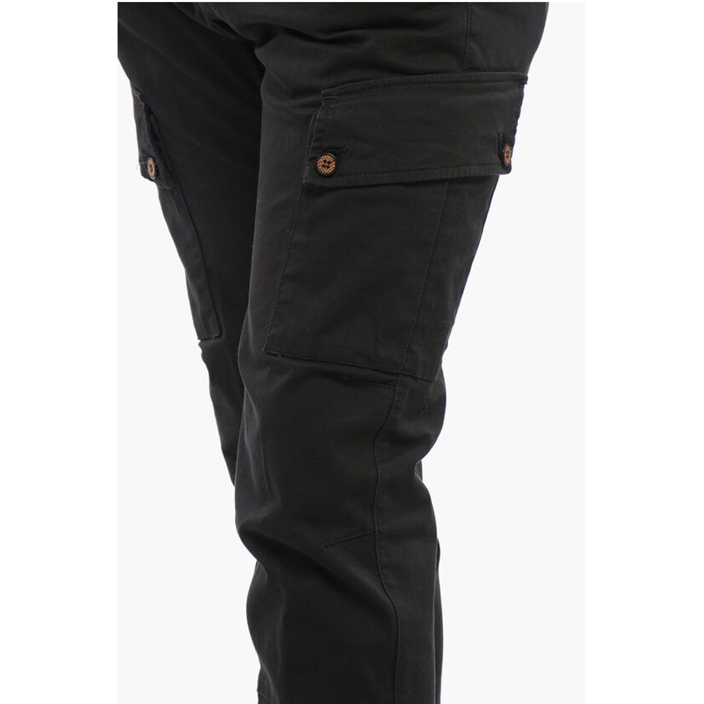 Maison Clochard Stretch Cotton COMBAT Cargo Pants