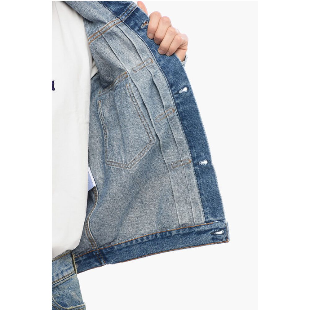 Denim ELU Jacket with Double Breast Pocket