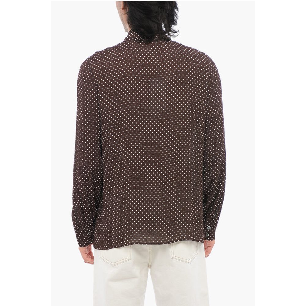Department 5 Polka Dots RAPPO Shirt with Hidden Buttoning
