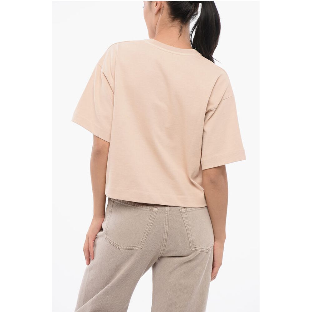Loulou Studio Solid Color TELANTO Crewneck T-Shirt