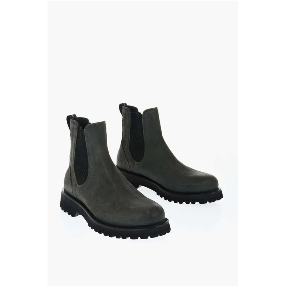 Woolrich Vintage Effect Suede Chelsea Boots