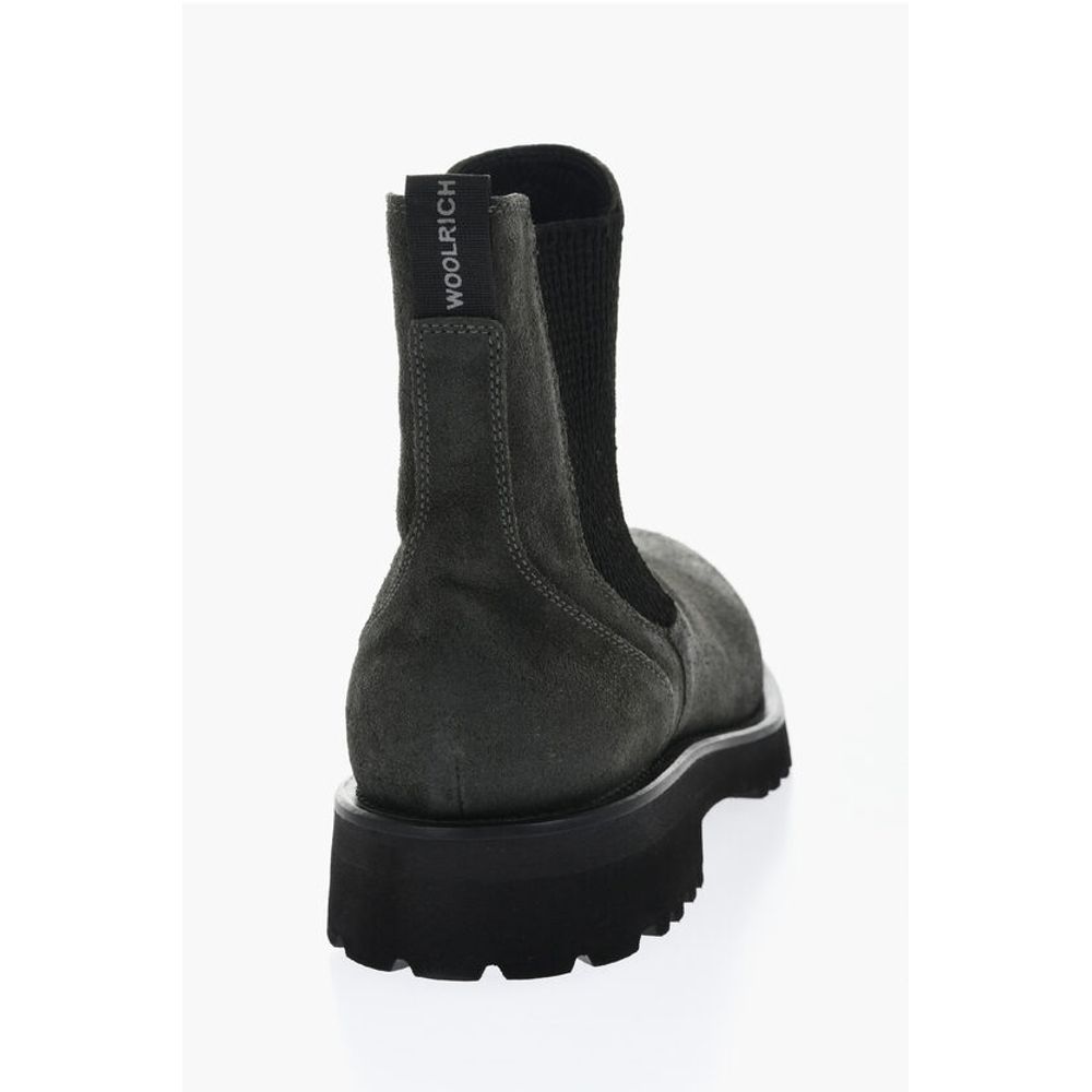 Woolrich Vintage Effect Suede Chelsea Boots
