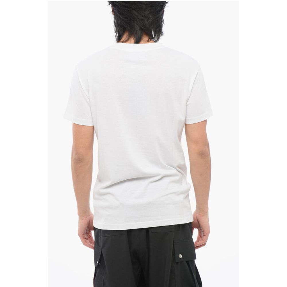 Viktor & Rolf Crew Neck Cotton T-Shirt with Embroidered Logo