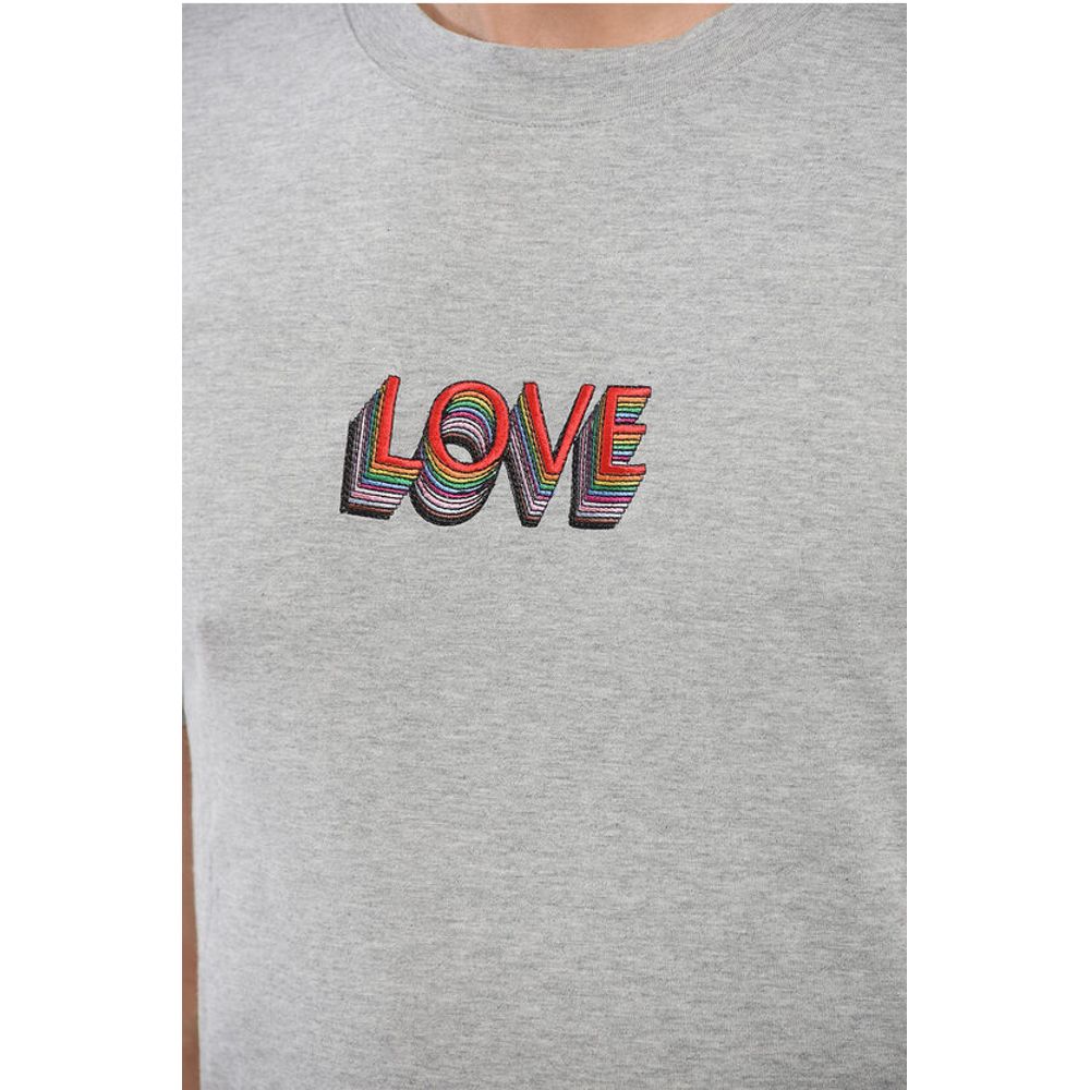 Viktor & Rolf Crew Neck LOVE T-Shirt with Embroidery