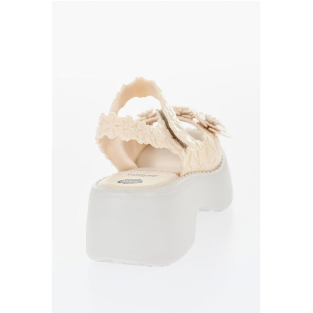 Viktor & Rolf MELISSA Rubber BLOSSOM Sandals with Platform Sole