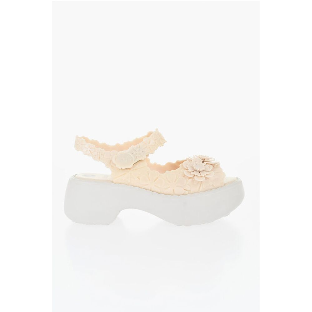 Viktor & Rolf MELISSA Rubber BLOSSOM Sandals with Platform Sole