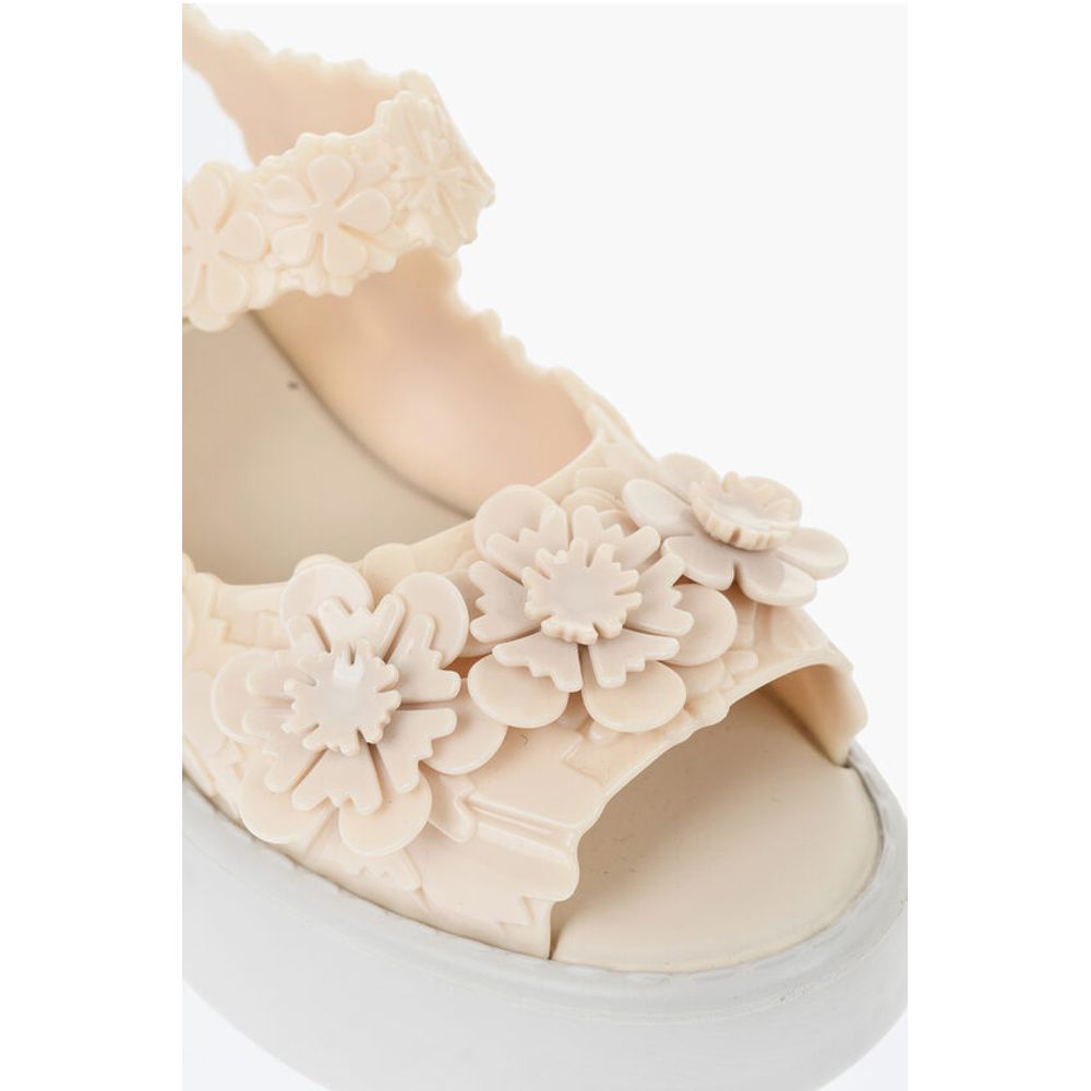 Viktor & Rolf MELISSA Rubber BLOSSOM Sandals with Platform Sole