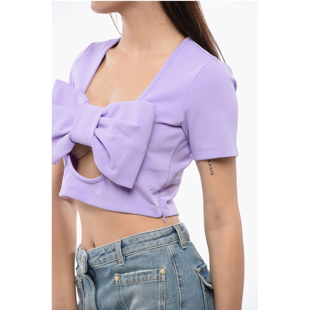 Viktor & Rolf Cropped BANDEAU Top With Maxi Bow