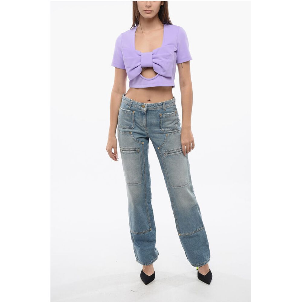 Viktor & Rolf Cropped BANDEAU Top With Maxi Bow