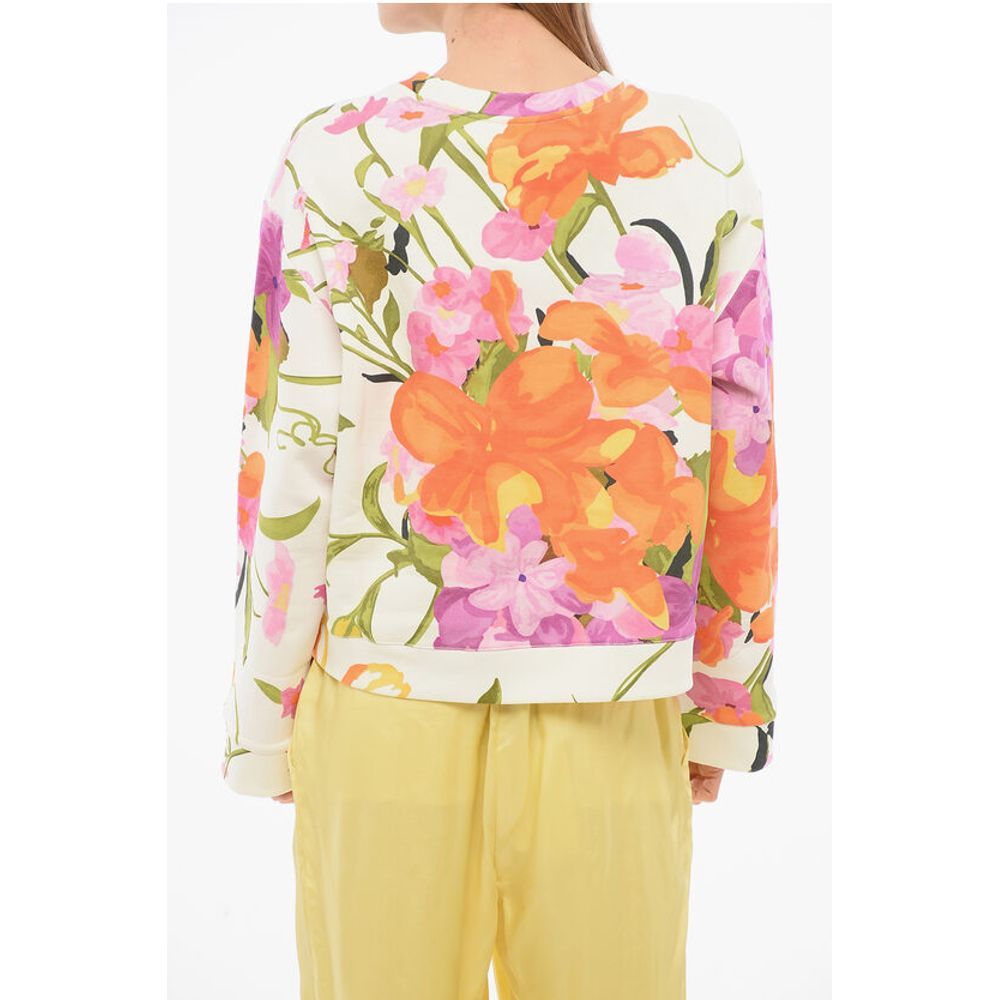 Viktor & Rolf Over BOXY Sweater with Floral Print
