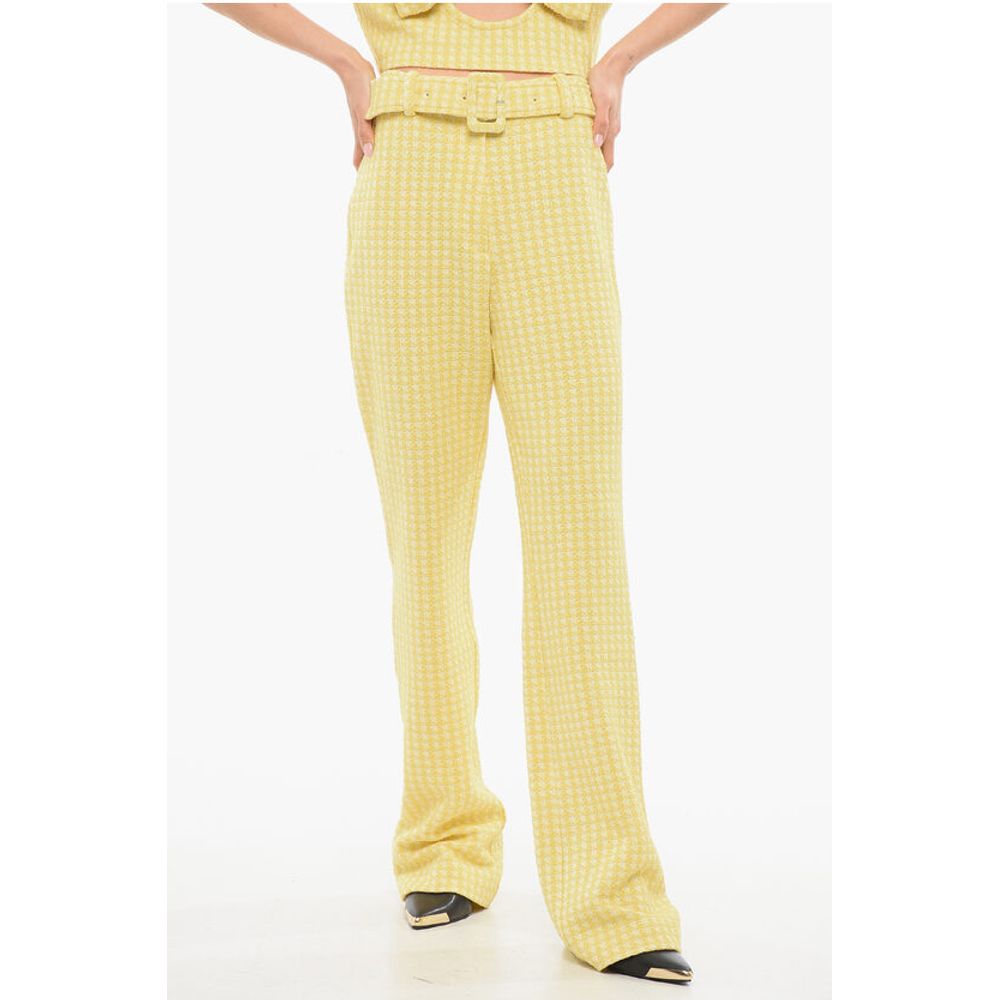 Viktor & Rolf 70S Flared Buckle Pants