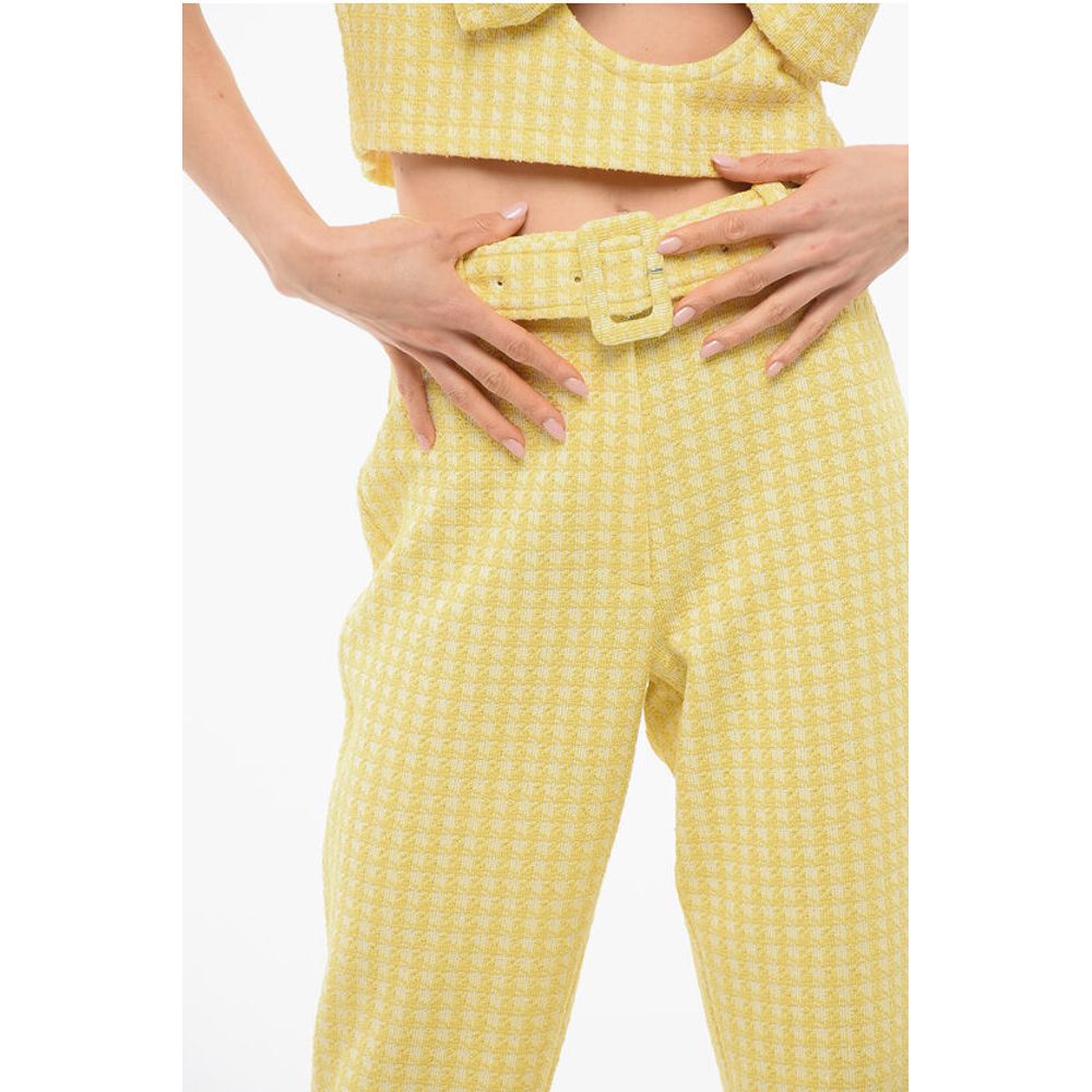 Viktor & Rolf 70S Flared Buckle Pants