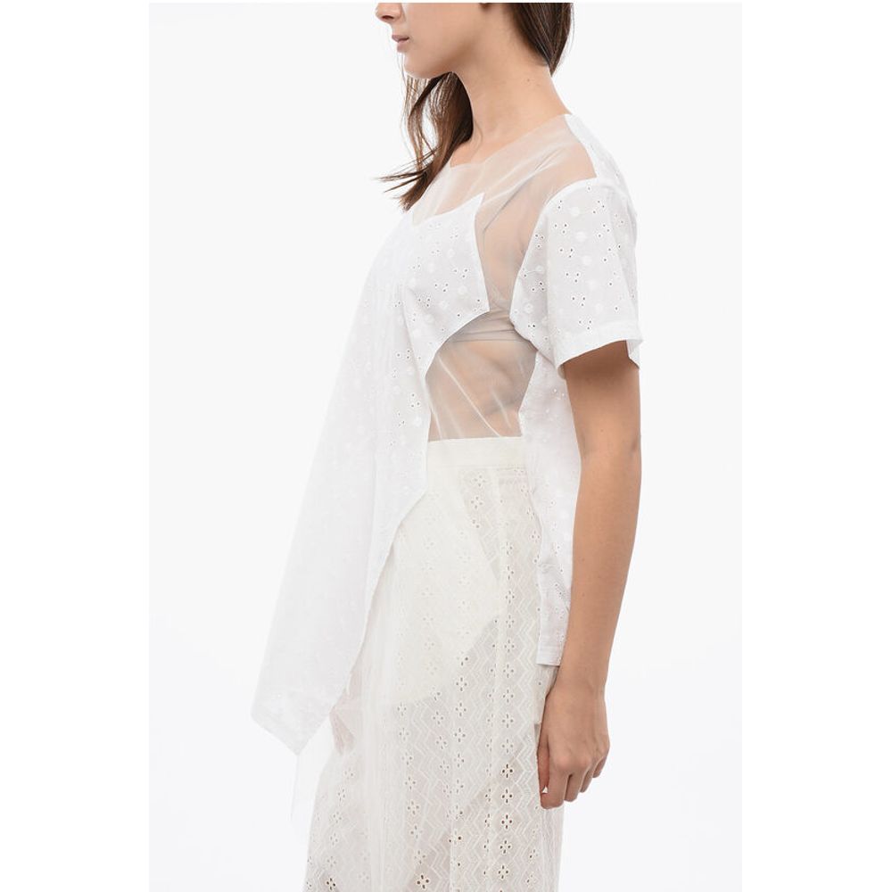 Viktor & Rolf Sangallo FLOATING TIME T-shirt With Mesh Detail