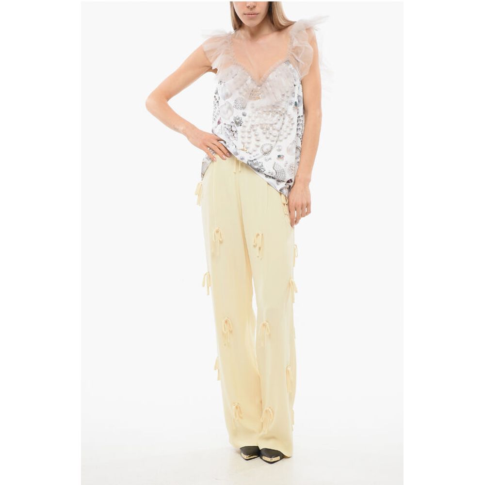 Viktor & Rolf TULLE Flared BAD OF BOWS 2 Pants