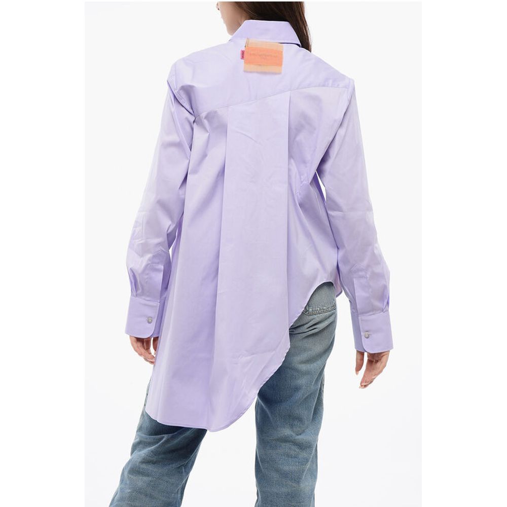 Viktor & Rolf Asymmetric FLOATING AWAY Shirt With Sheer Detail