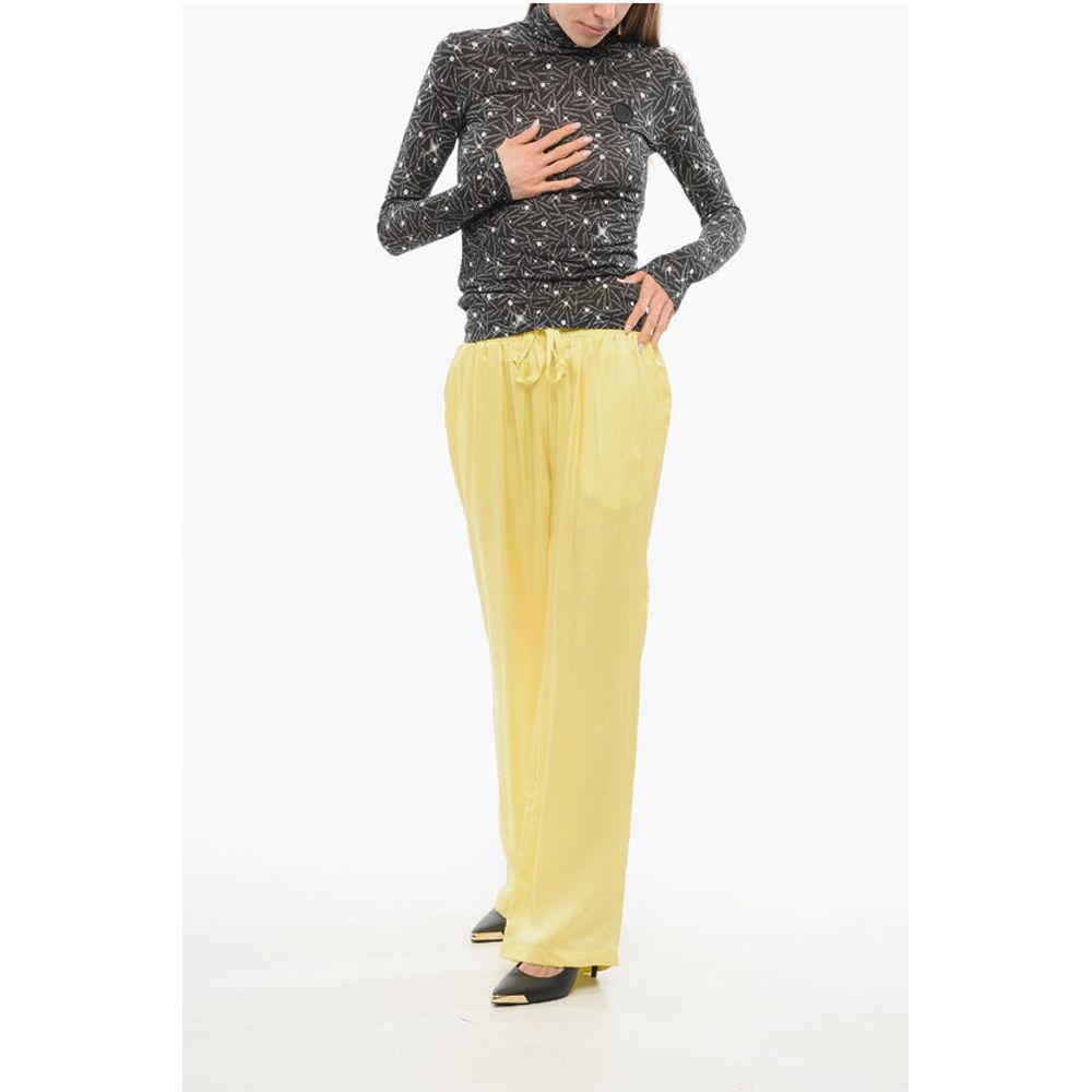 Viktor & Rolf Logoed Turtleneck Top