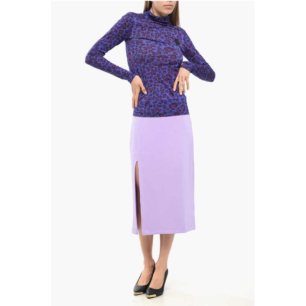 Viktor & Rolf Turtleneck Animalier Top