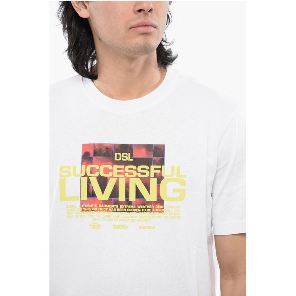 Diesel RED TAG Relaxed Fit T-JUST-N5 Crew-neck T-Shirt with Graphic