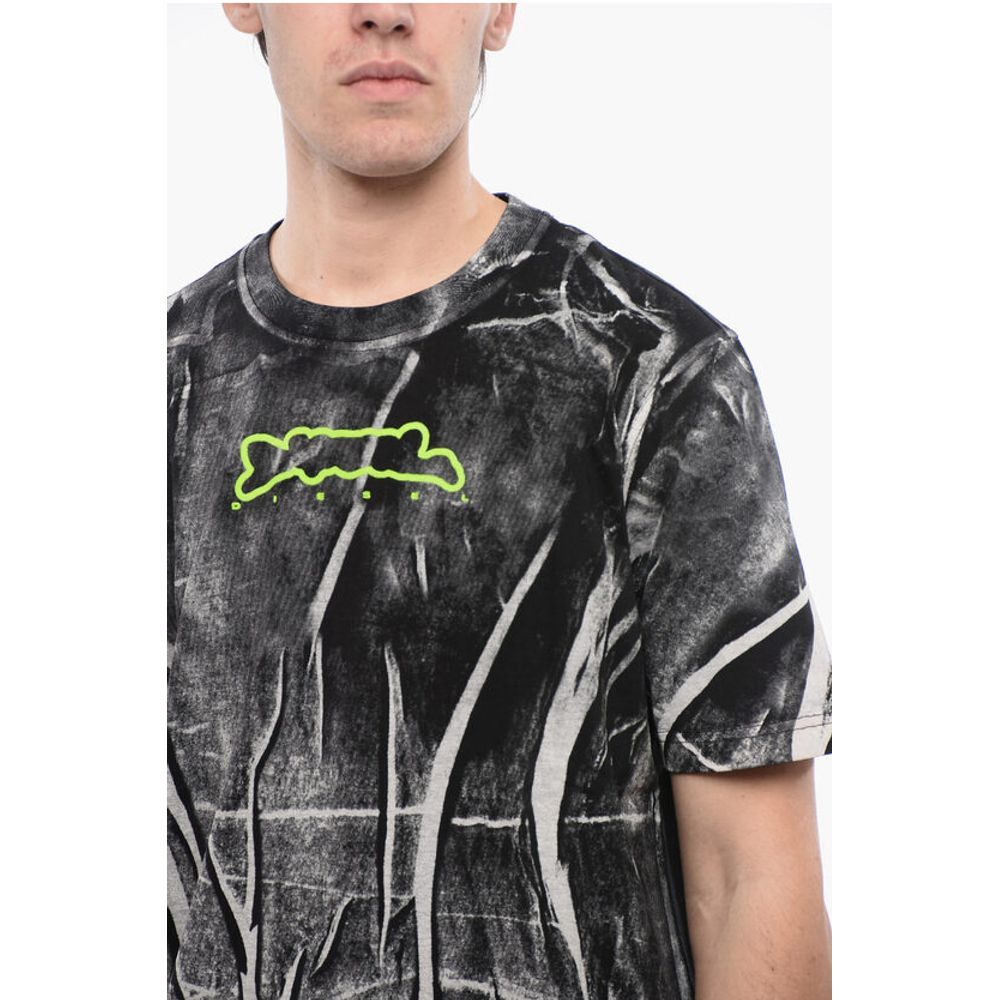 Diesel RED TAG Wrinkled Effect T-JUST-N3 Crew-neck T-shirt