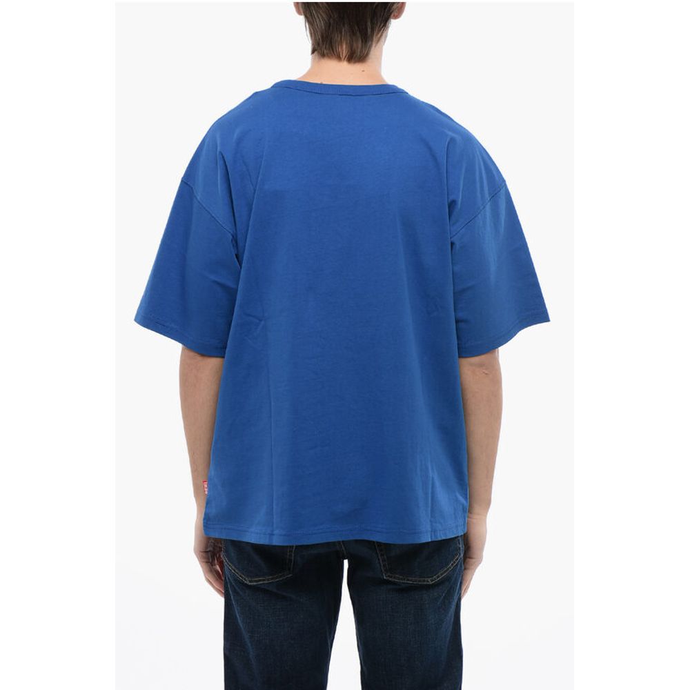 Diesel RED TAG Cotton T-BOXT-BACK Crew-neck T-shirt with Embossed P