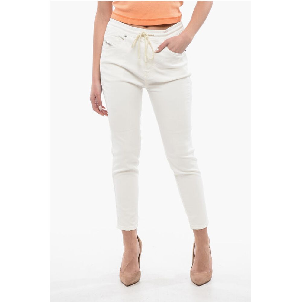 Diesel Light Washed 2041 D-FAYZA Jogg Jeans z vrvico v pasu