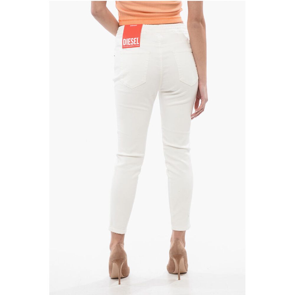 Diesel Light Washed 2041 D-FAYZA Jogg Jeans z vrvico v pasu