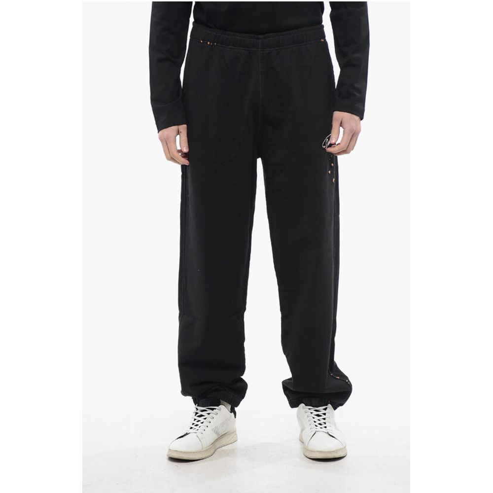 Diesel RED TAG Embroidered P-MARKY-POCK Casual Pants with Drawstrin