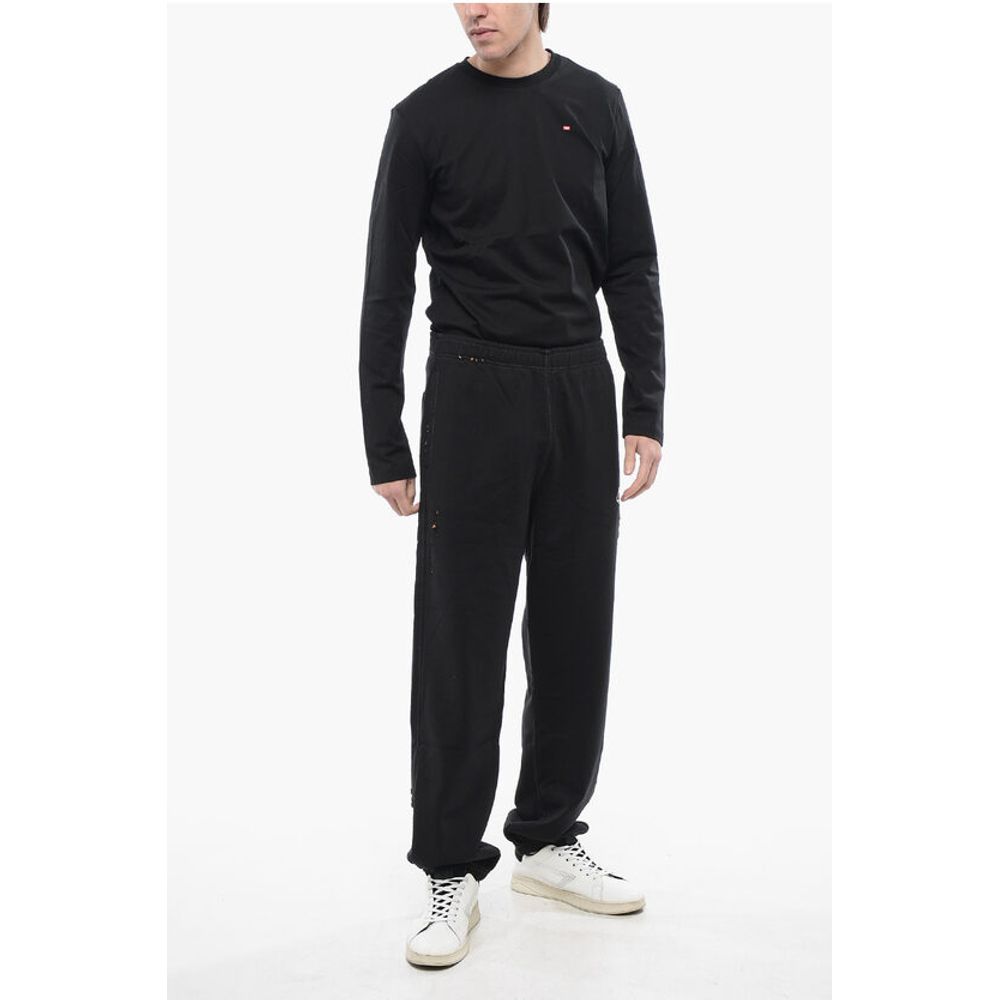 Diesel RED TAG Embroidered P-MARKY-POCK Casual Pants with Drawstrin