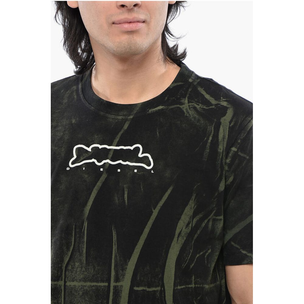 Diesel RED TAG Wrinkled Effect T-JUST-N3 Crew-neck T-Shirt