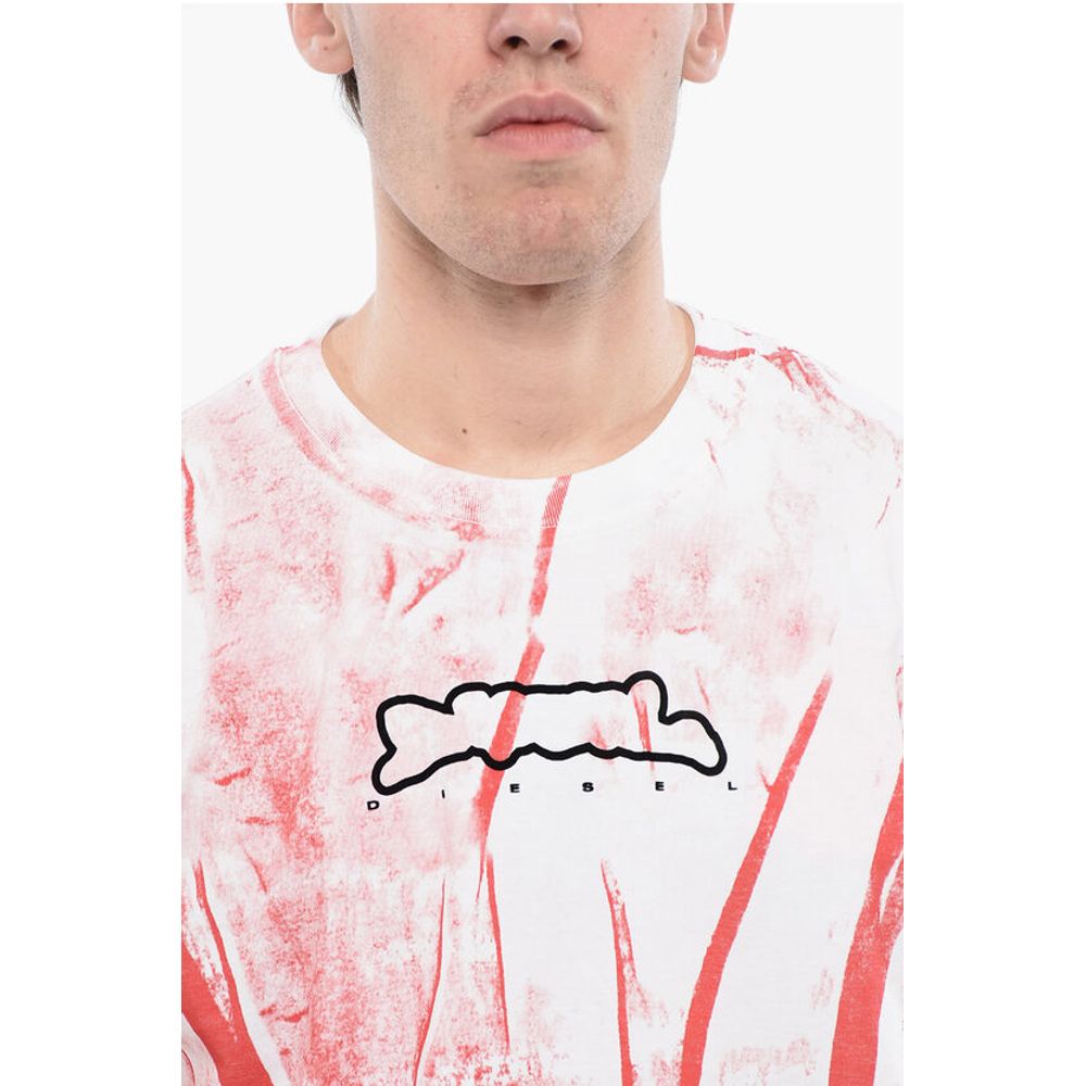 Diesel RED TAG Wrinkled Effect T-JUST-N3 Crew-neck T-Shirt