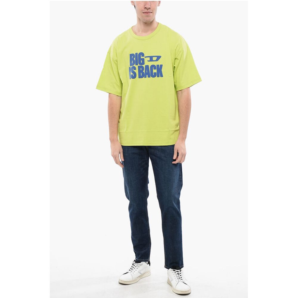 Diesel RED TAG Crew-Neck T-shirt T-BOXT-BACK with Embossed Print