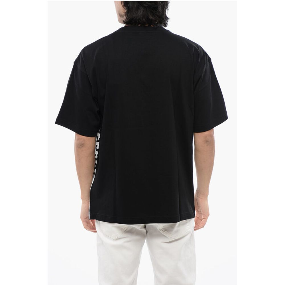 Diesel RED TAG Two-Tone T-NABEL-M5 Crew-neck T-Shirt with Contrasti