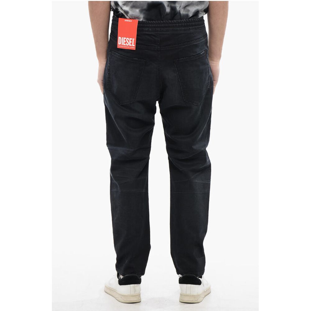 Diesel Solid Color 2040 D-AMAGE Jogg Jeans with Drawstring Waist 18