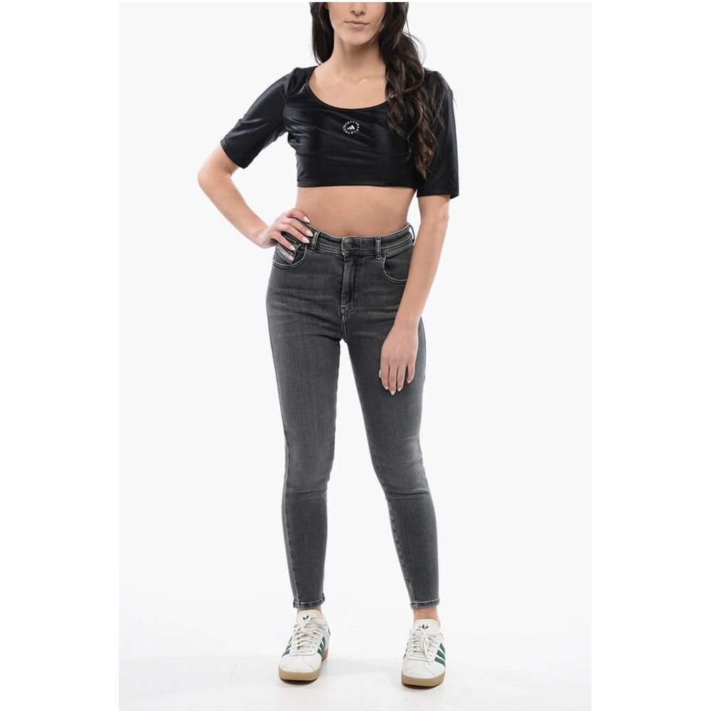 Diesel LIBRARY Skinny Fit 1984 SLANDY Jeans z visokim pasom 12cm L.30