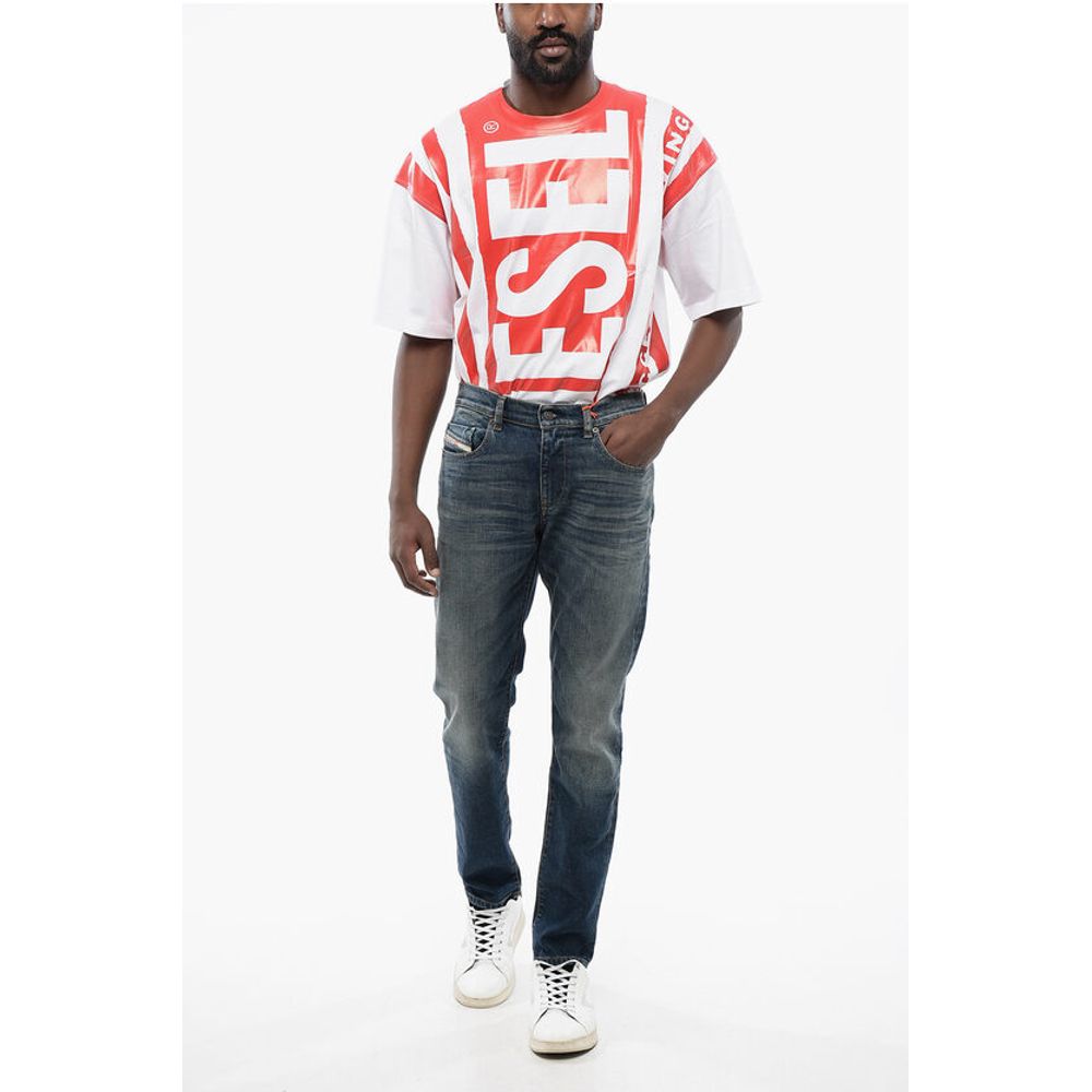 Diesel Mid Waist 2019 D-STRUKT Slim Fit Jeans 16cm L32