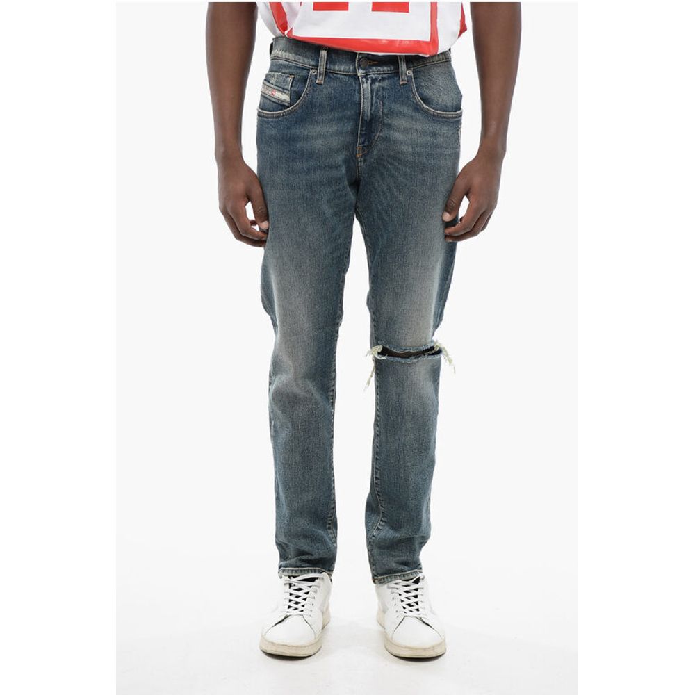 Diesel Mid Waist 2019 D-STRUKT Slim Fit Jeans 16cm -L32