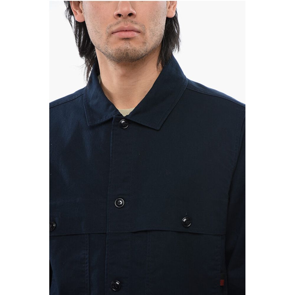 Woolrich Cotton STAG Shirt With Breast Pockets