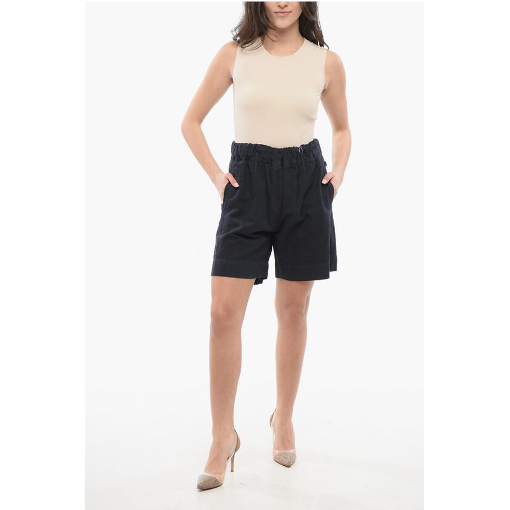 Woolrich Linen-blended Shorts