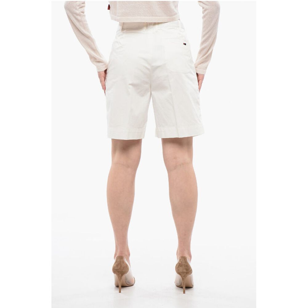 Woolrich Double Pleated Stretch Shorts