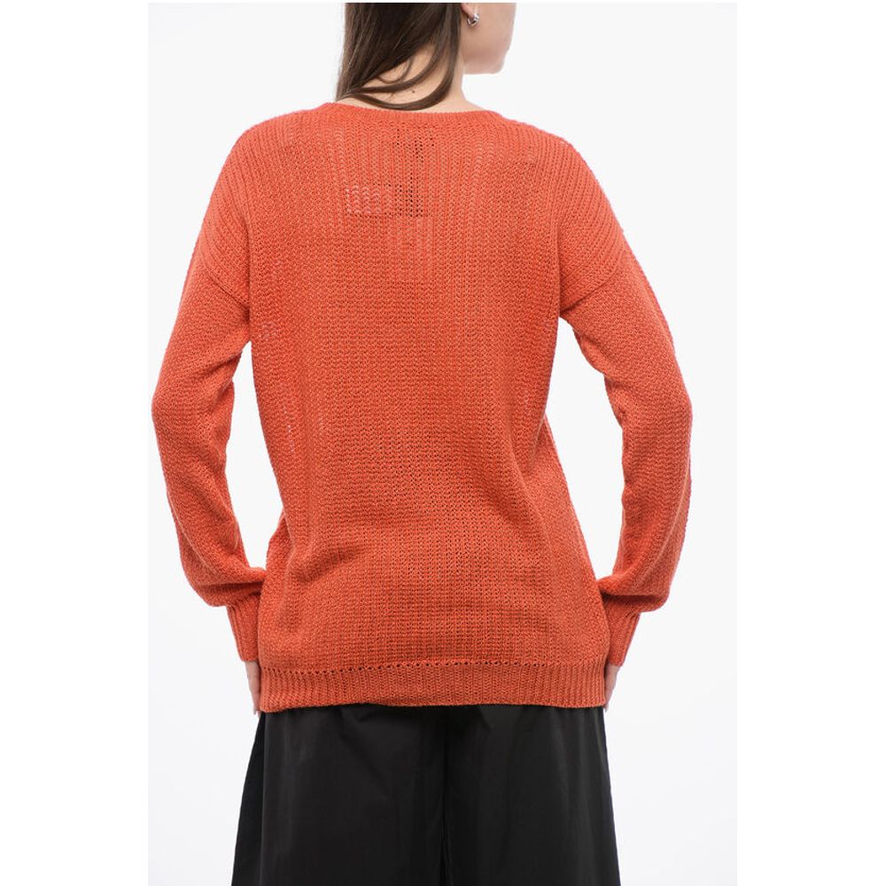 Woolrich Crew Neck Linen Sweater
