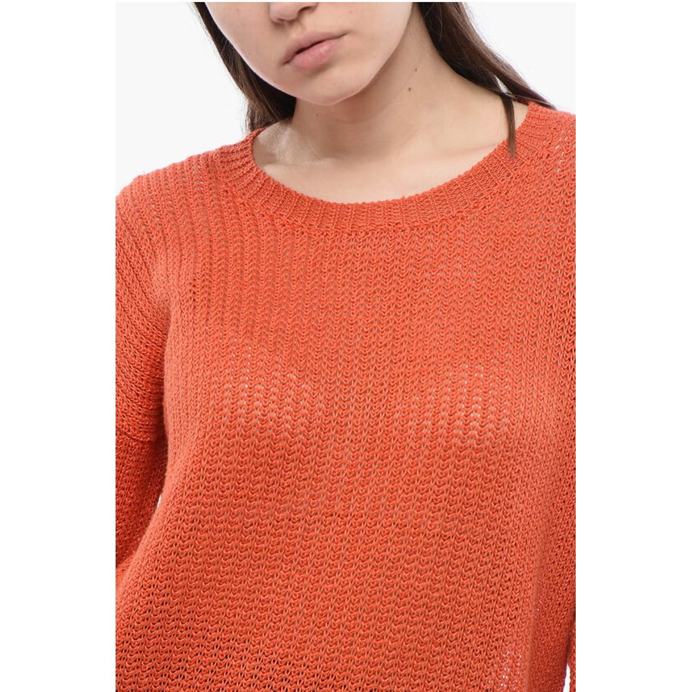 Woolrich Crew Neck Linen Sweater