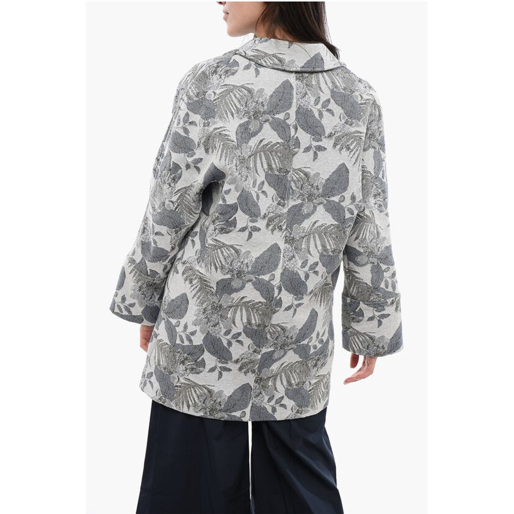 Woolrich Jacquard Motif FLORAL Coat