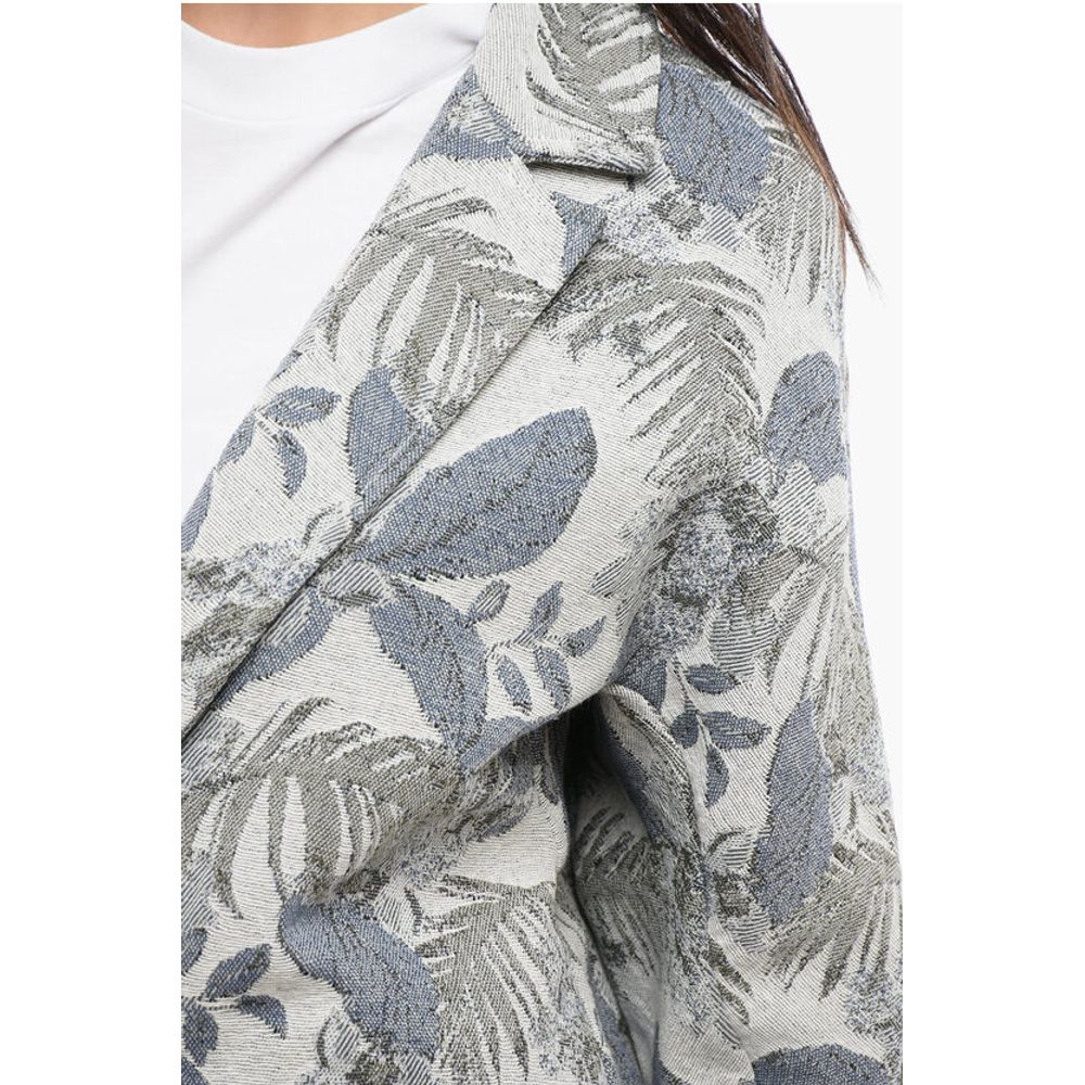 Woolrich Jacquard Motif FLORAL Coat