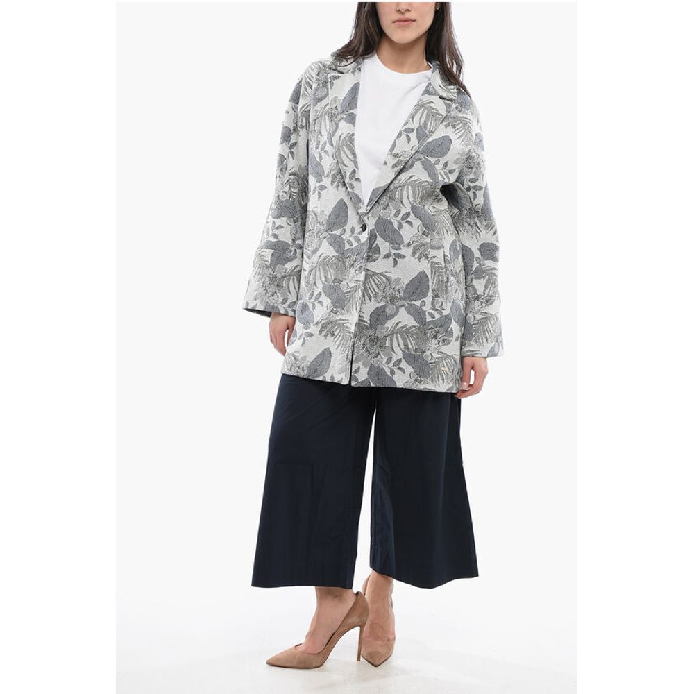 Woolrich Jacquard Motif FLORAL Coat